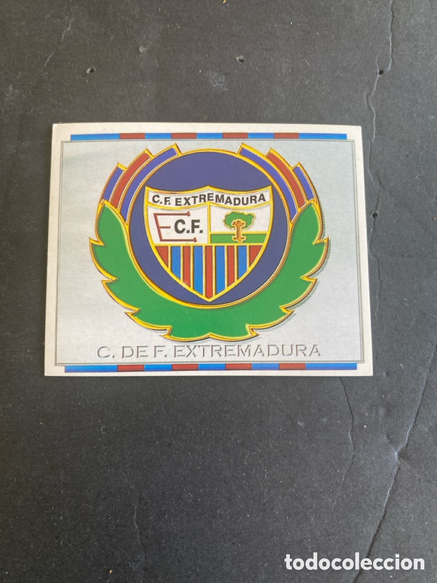Cromos de f&uacute;tbol: Cromo liga 96/97 CF Extremadura nunca pegado