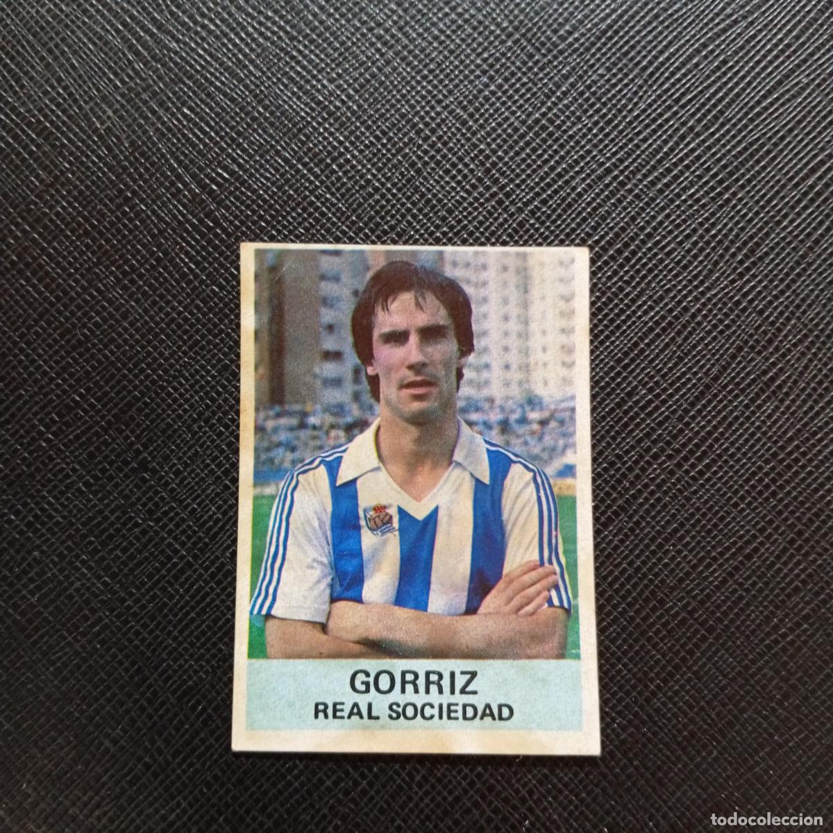 Cromos de f&uacute;tbol: GORRIZ MATEO REAL SOCIEDAD MIRETE 1982 1983 CROMO FUTBOL 82 83 - DESPEGADO - A133 PG91