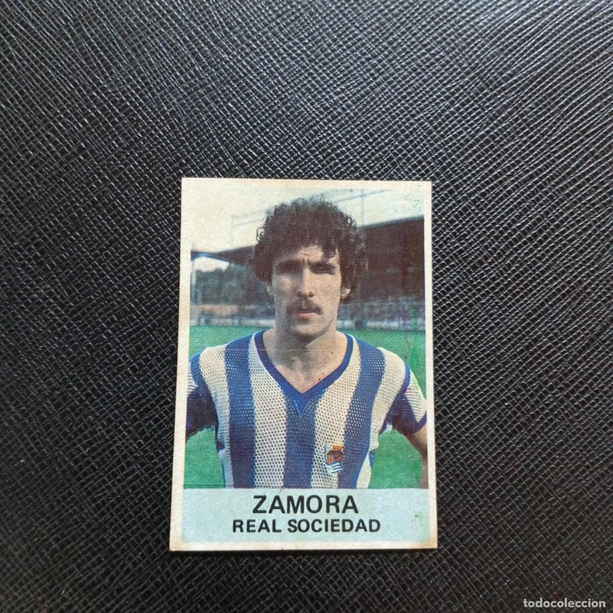 Cromos de f&uacute;tbol: ZAMORA MATEO REAL SOCIEDAD MIRETE 1982 1983 CROMO FUTBOL 82 83 - DESPEGADO - A133 PG91