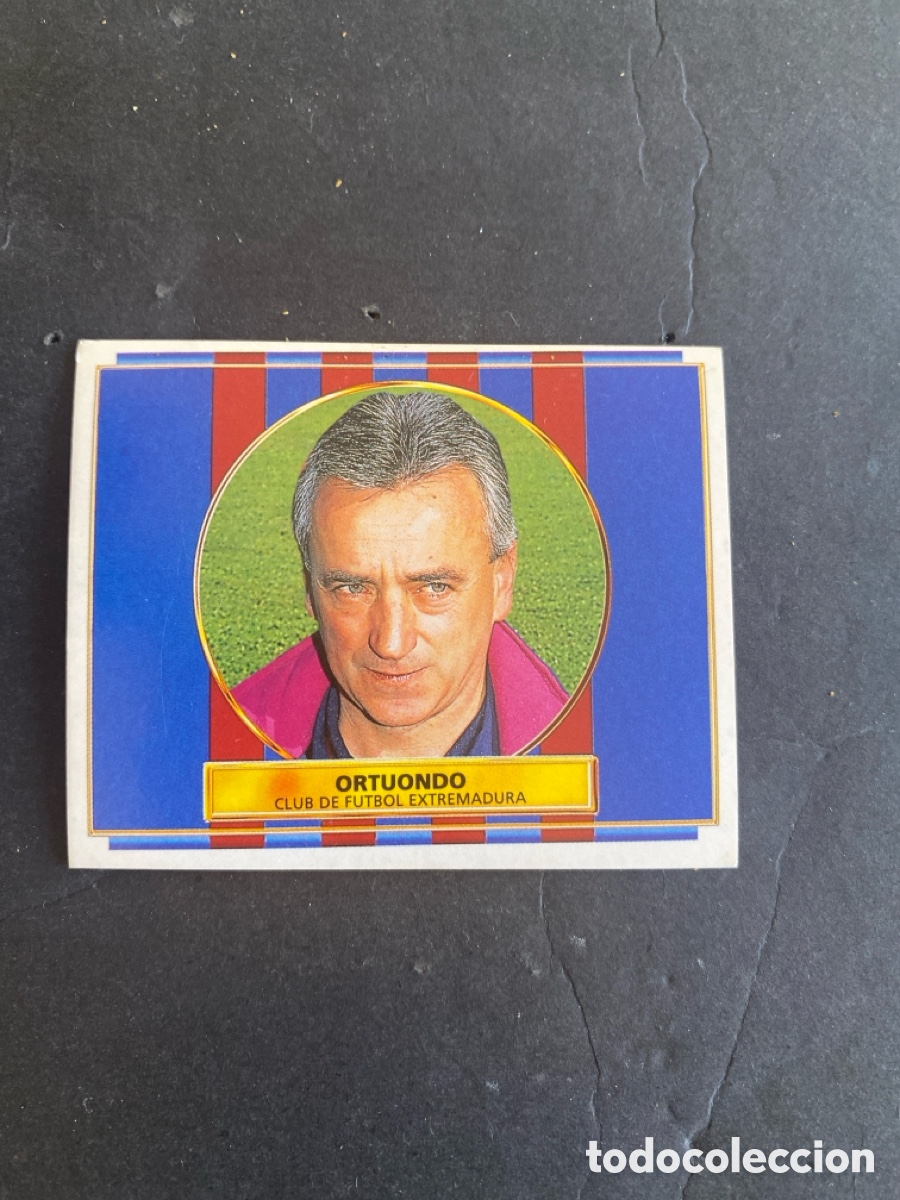 Cromos de f&uacute;tbol: Cromo liga 96/97 CF Extremadura nunca pegado