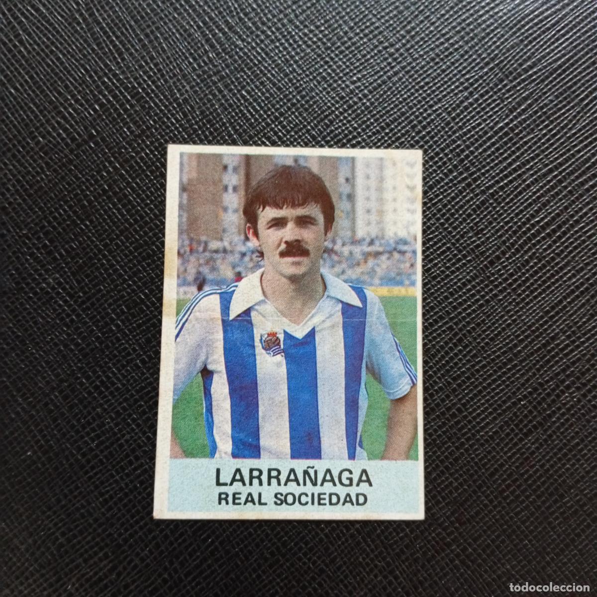 Cromos de f&uacute;tbol: LARRA&Ntilde;AGA MATEO REAL SOCIEDAD MIRETE 1982 1983 CROMO FUTBOL 82 83 - DESPEGADO - A133 PG91