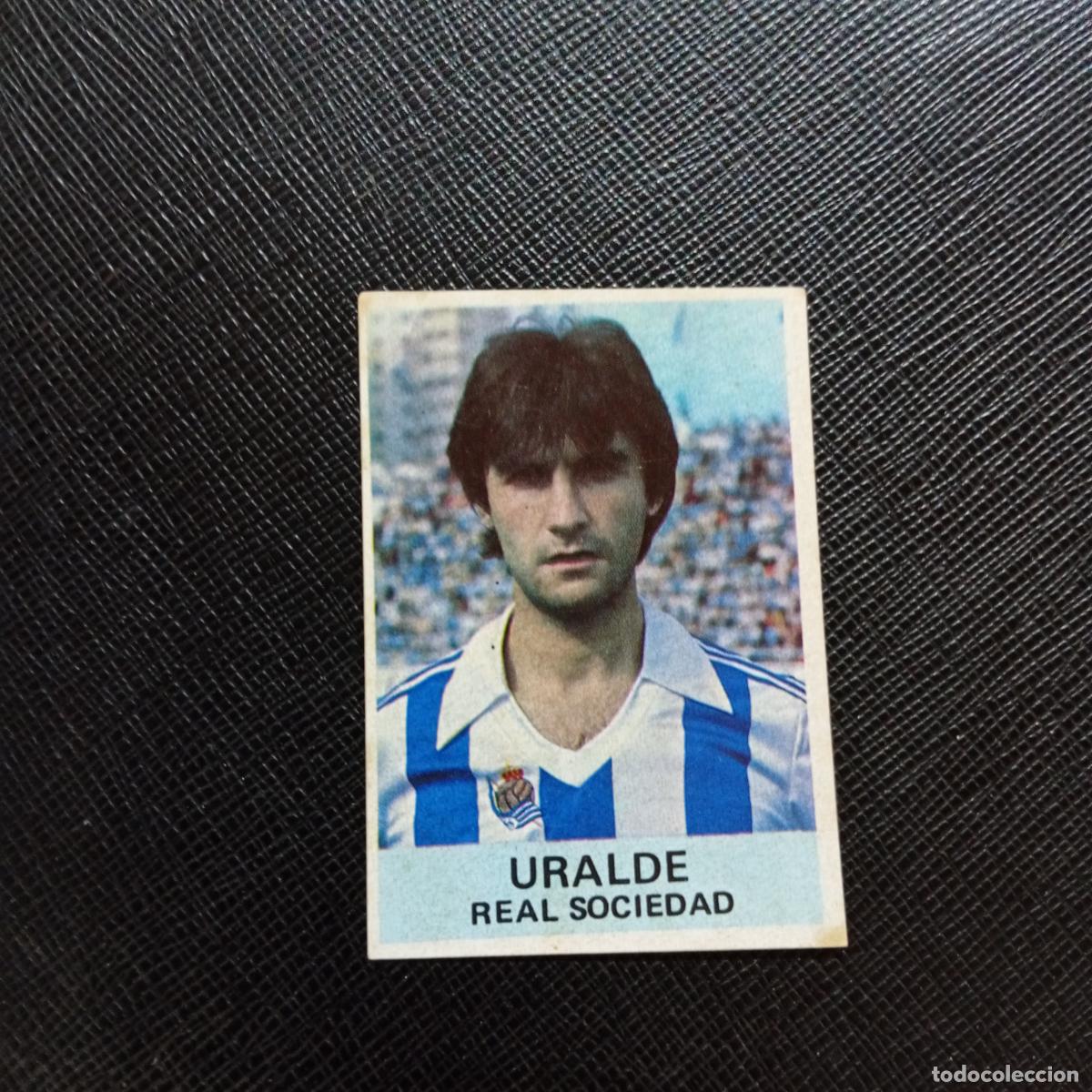 Cromos de f&uacute;tbol: URALDE REAL SOCIEDAD MATEO MIRETE 1982 1983 CROMO FUTBOL 82 83 - DESPEGADO - A133 PG100
