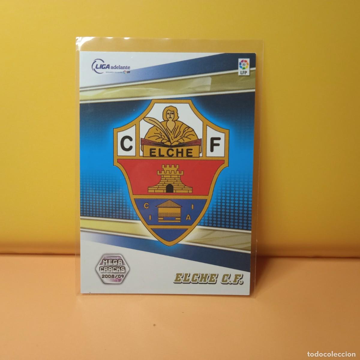 Cromos de f&uacute;tbol: MEGACRACKS 2008 2009 08 09 LIGA ADELANTE ESCUDO ELCHE C.F 415