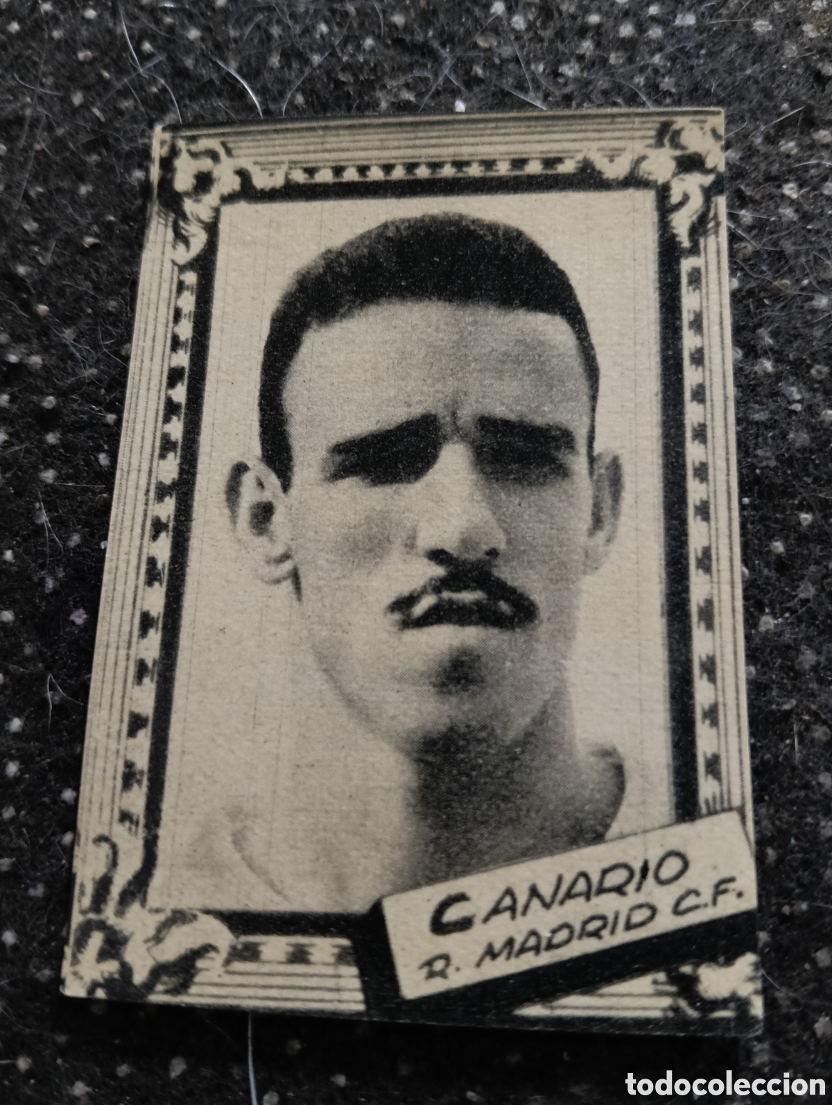 Cromos de f&uacute;tbol: CANARIO - ATL&Eacute;TICO DE MADRID - CROMO LIGA 1959 1960 - ALBUM FHER DISGRA, sin pegar, en muy buen esta
