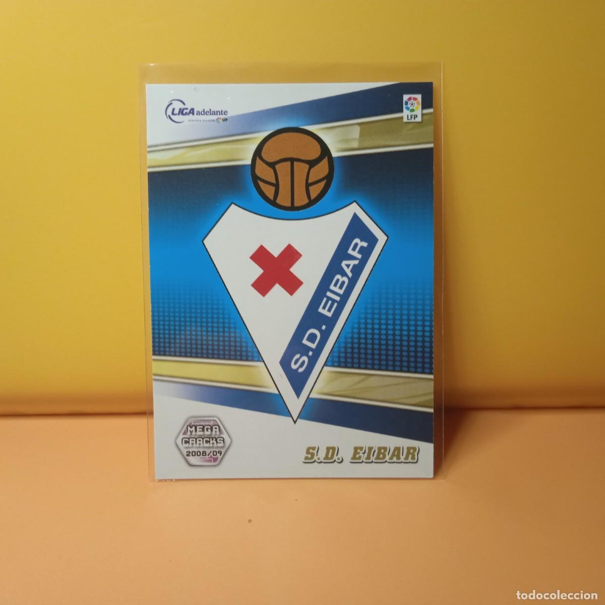 Cromos de f&uacute;tbol: MEGACRACKS 2008 2009 08 09 LIGA ADELANTE ESCUDO S.D EIBAR 418