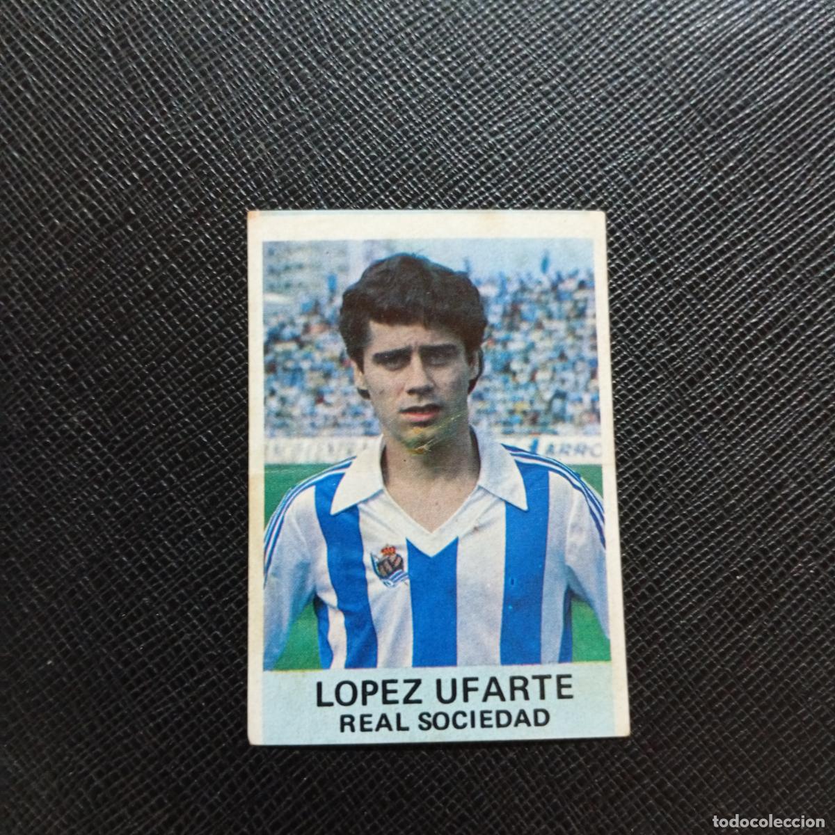 Cromos de f&uacute;tbol: LOPEZ UFARTE REAL SOCIEDAD MATEO MIRETE 1982 1983 CROMO FUTBOL 82 83 - DESPEGADO - A133 PG109