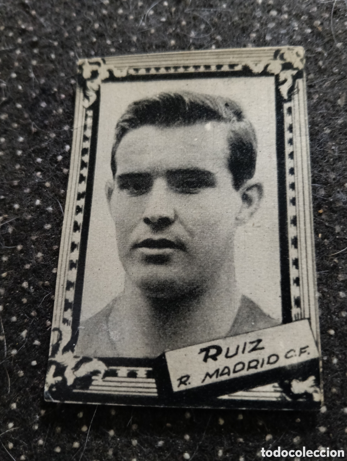 Cromos de f&uacute;tbol: RUIZ - ATL&Eacute;TICO DE MADRID - CROMO LIGA 1959 1960 - ALBUM FHER DISGRA, sin pegar, en muy buen estado