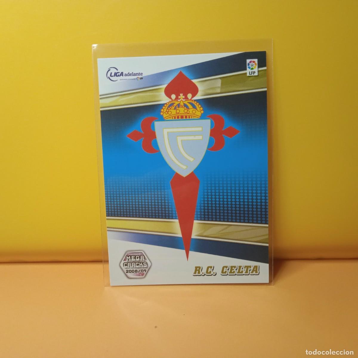 Figurine di Calcio: MEGACRACKS 2008 2009 08 09 LIGA ADELANTE ESCUDO CELTA DE VIGO 421