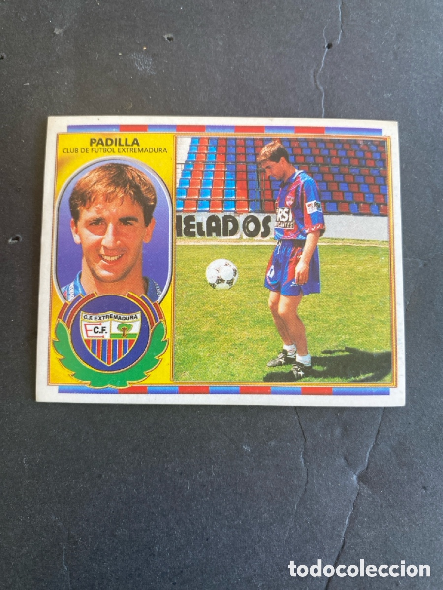 Figurine di Calcio: Cromo liga 96/97 CF Extremadura nunca pegado