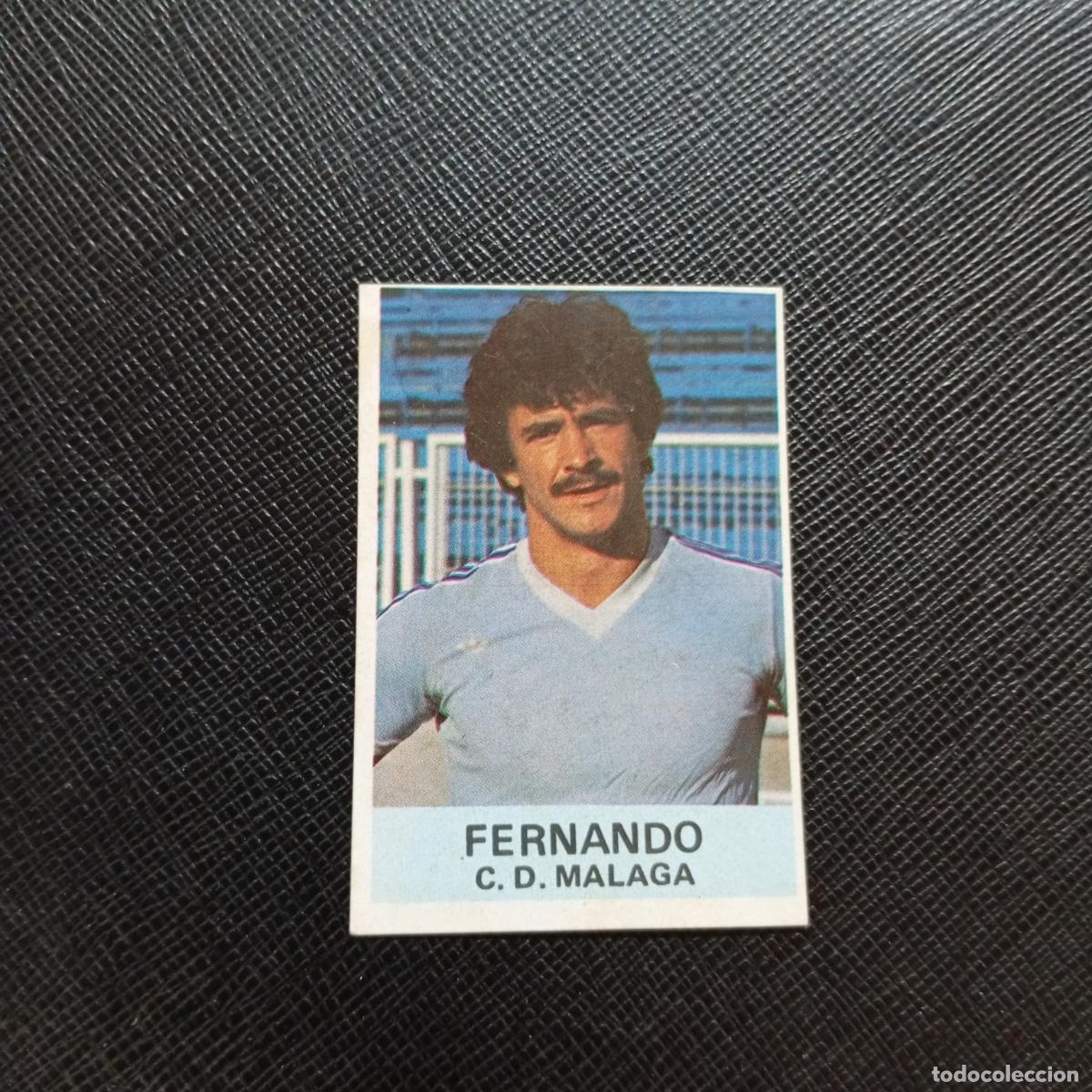 Figurine di Calcio: FERNANDO MALAGA MATEO MIRETE 1982 1983 CROMO FUTBOL 82 83 - DESPEGADO - A133 PG163