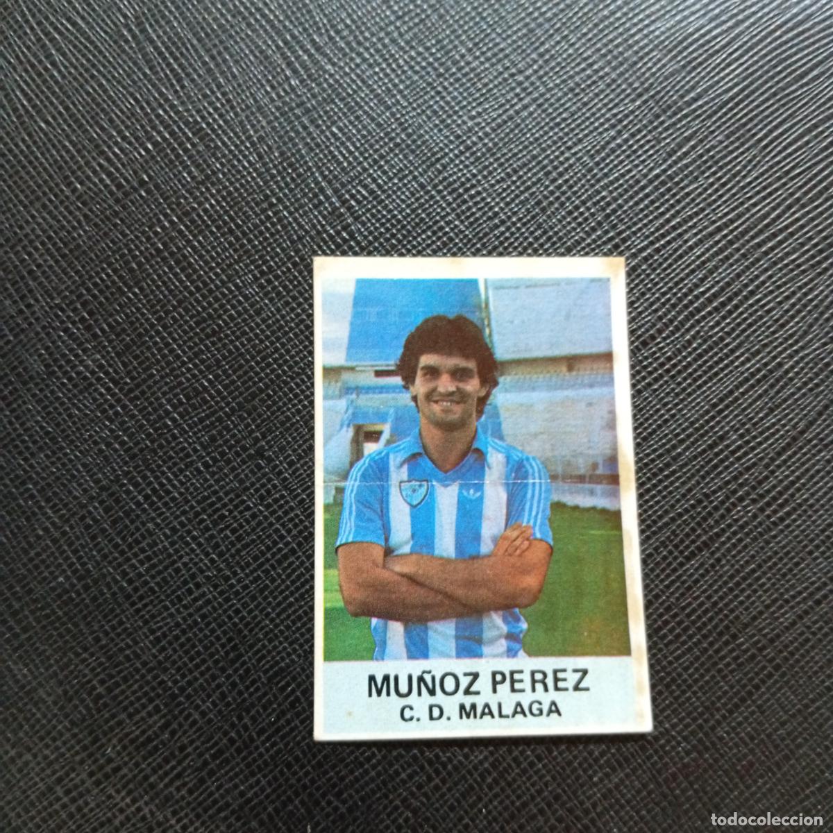 Cromos de f&uacute;tbol: MU&Ntilde;OZ PEREZ MALAGA MATEO MIRETE 1982 1983 CROMO FUTBOL 82 83 - DESPEGADO - A133 PG163