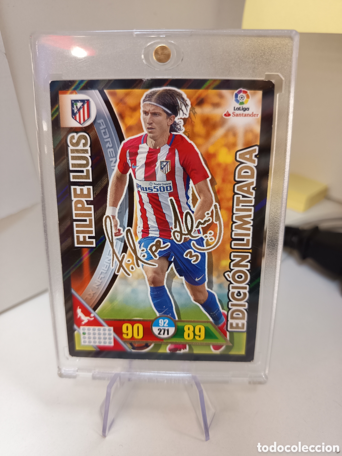 Cromos de f&uacute;tbol: ADRENALYN LIGA XL 2016 2017 16 17 EDICION LIMITADA FILIPE LUIS