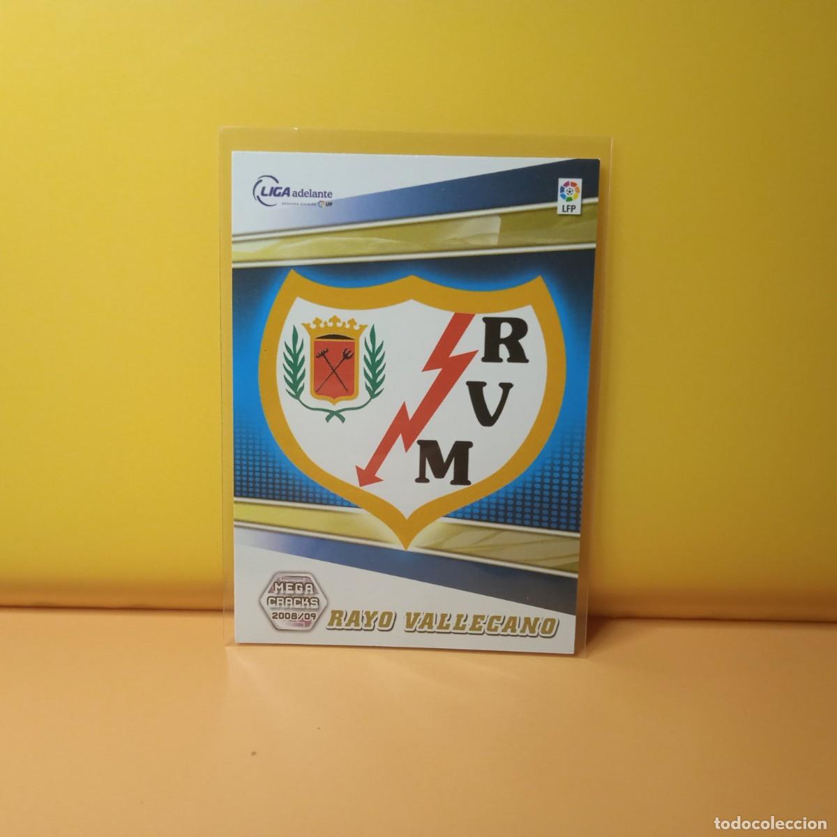Cromos de f&uacute;tbol: MEGACRACKS 2008 2009 08 09 LIGA ADELANTE ESCUDO RAYO VALLECANO 424
