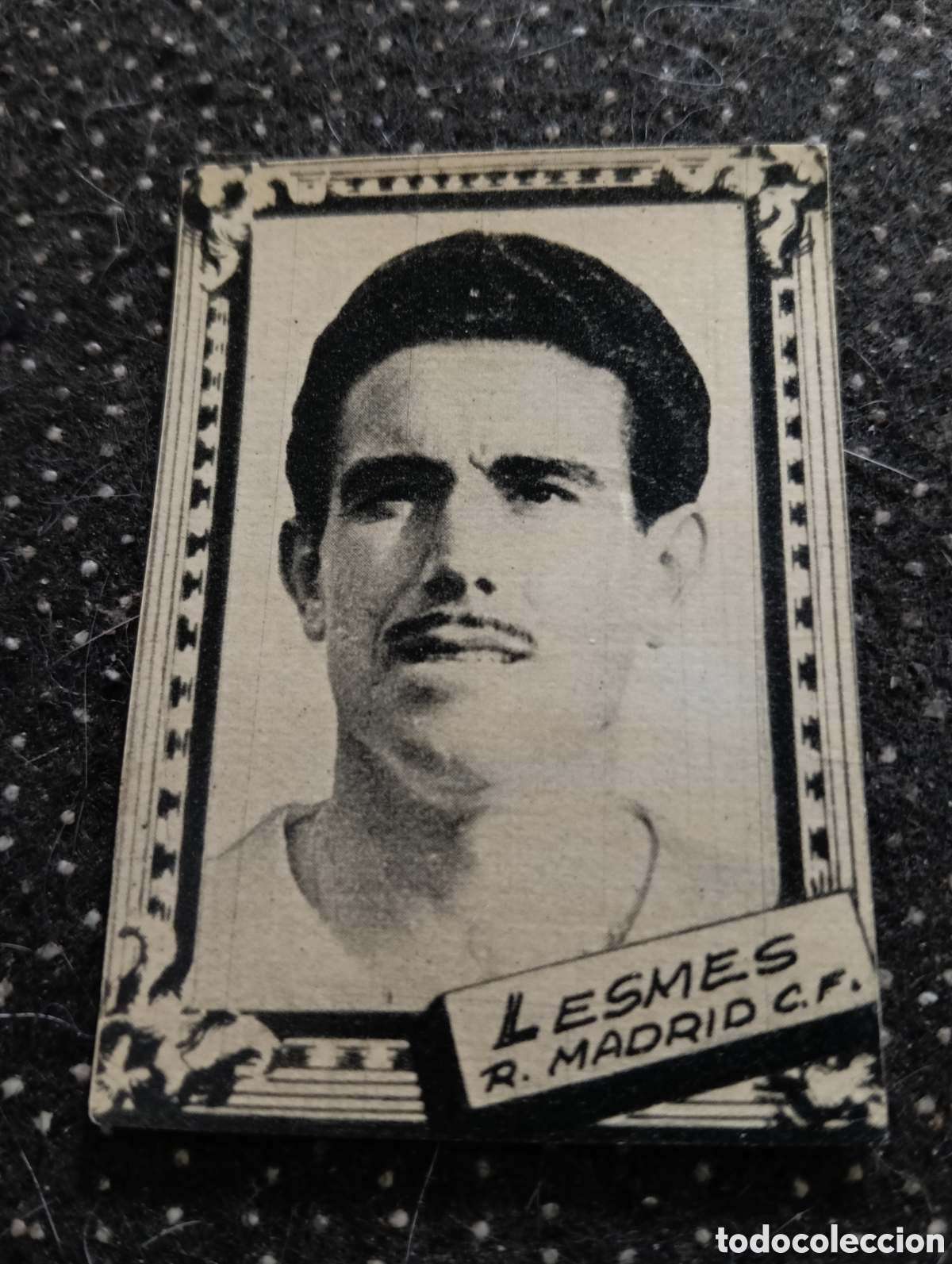 Cromos de f&uacute;tbol: LESMES - ATL&Eacute;TICO DE MADRID - CROMO LIGA 1959 1960 - ALBUM FHER DISGRA, sin pegar, en muy buen estad