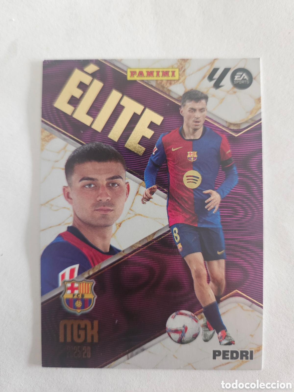 Cromos de f&uacute;tbol: N&deg; 15 Pedri - FC Barcelona - Elite - Megacracks 25 - 26 - Panini - 2025 - 2026