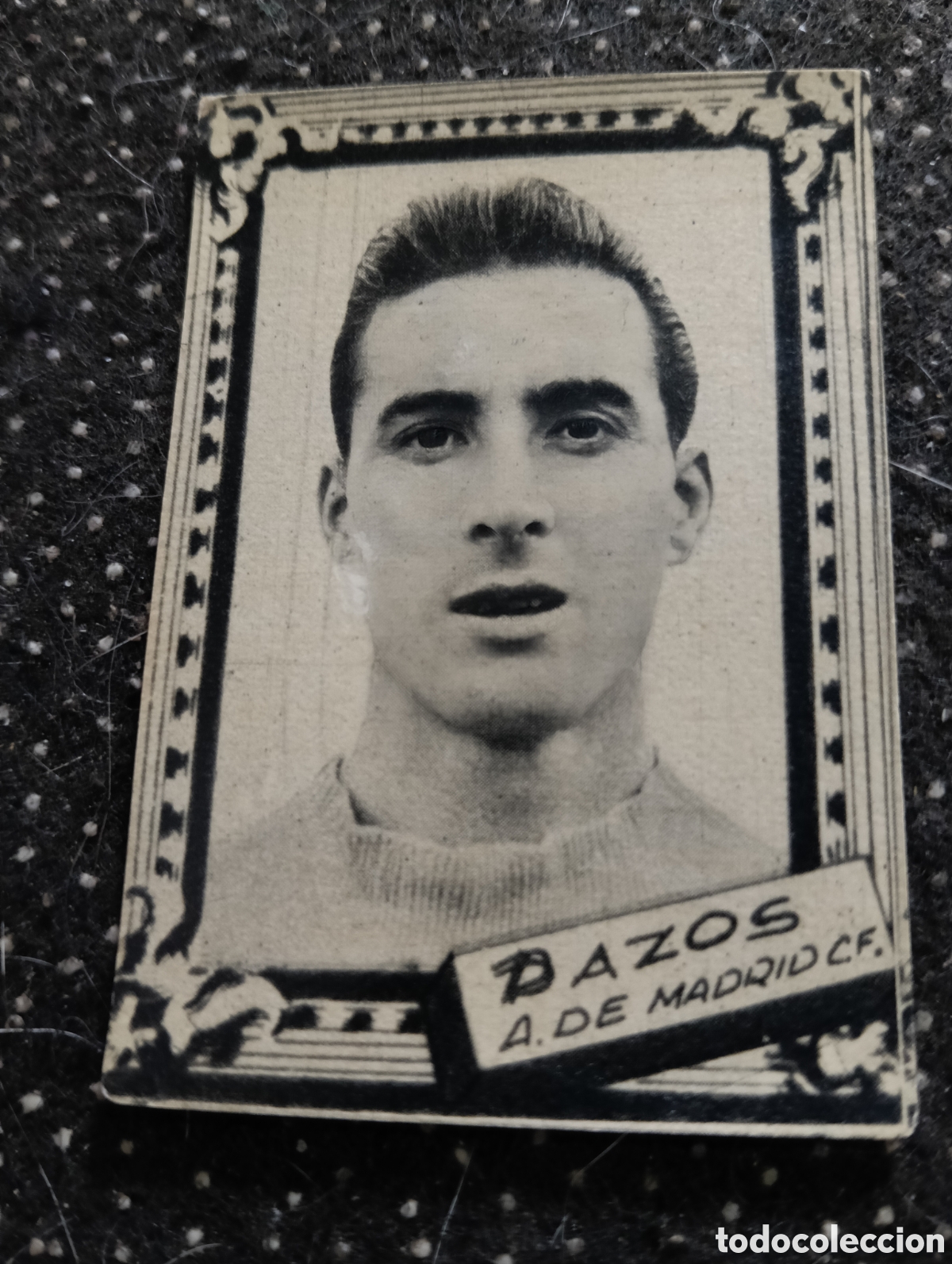 Cromos de f&uacute;tbol: DAZOS - ATL&Eacute;TICO DE MADRID - CROMO LIGA 1959 1960 - ALBUM FHER DISGRA, sin pegar, en muy buen estado