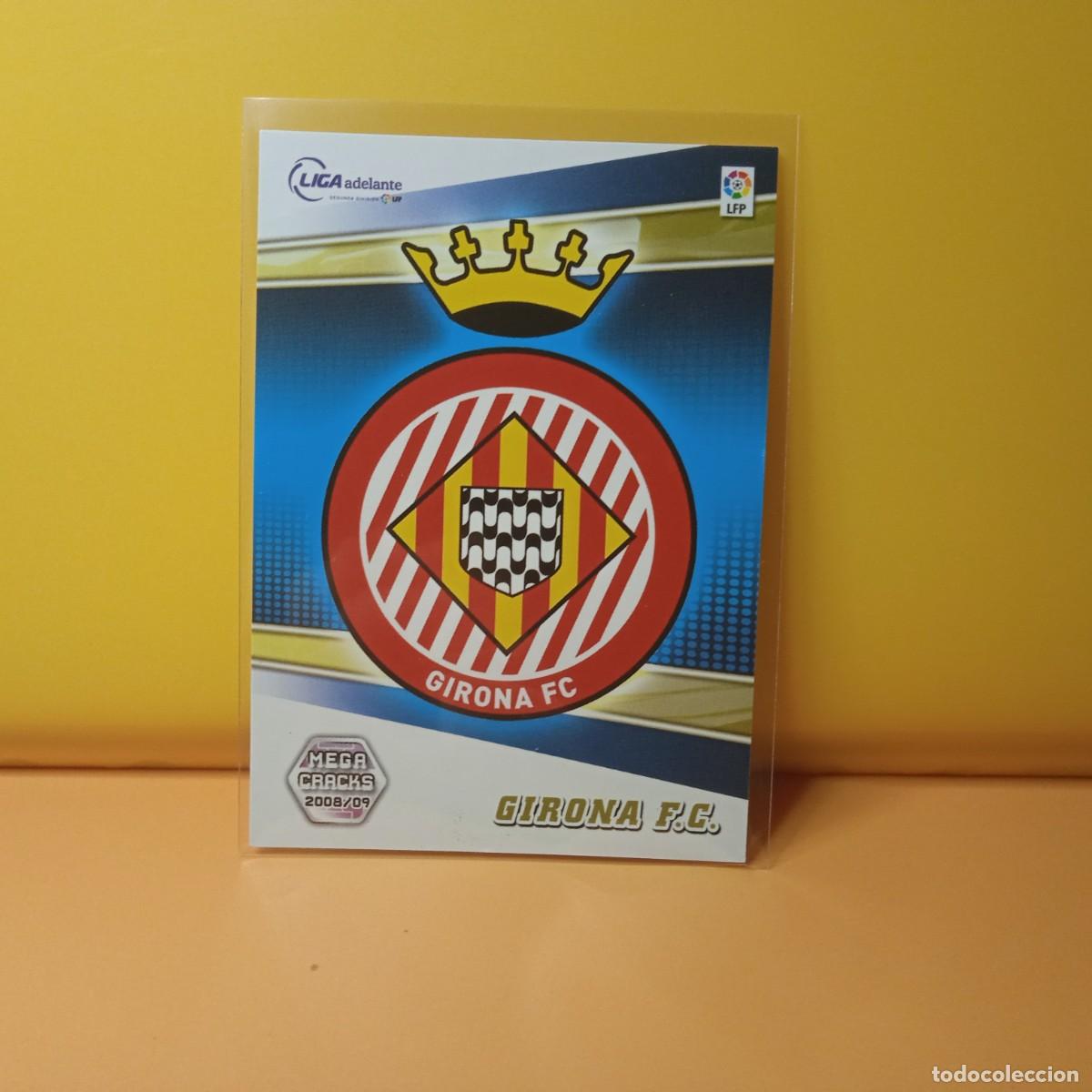 Cromos de f&uacute;tbol: MEGACRACKS 2008 2009 08 09 LIGA ADELANTE ESCUDO GIRONA F.C 427