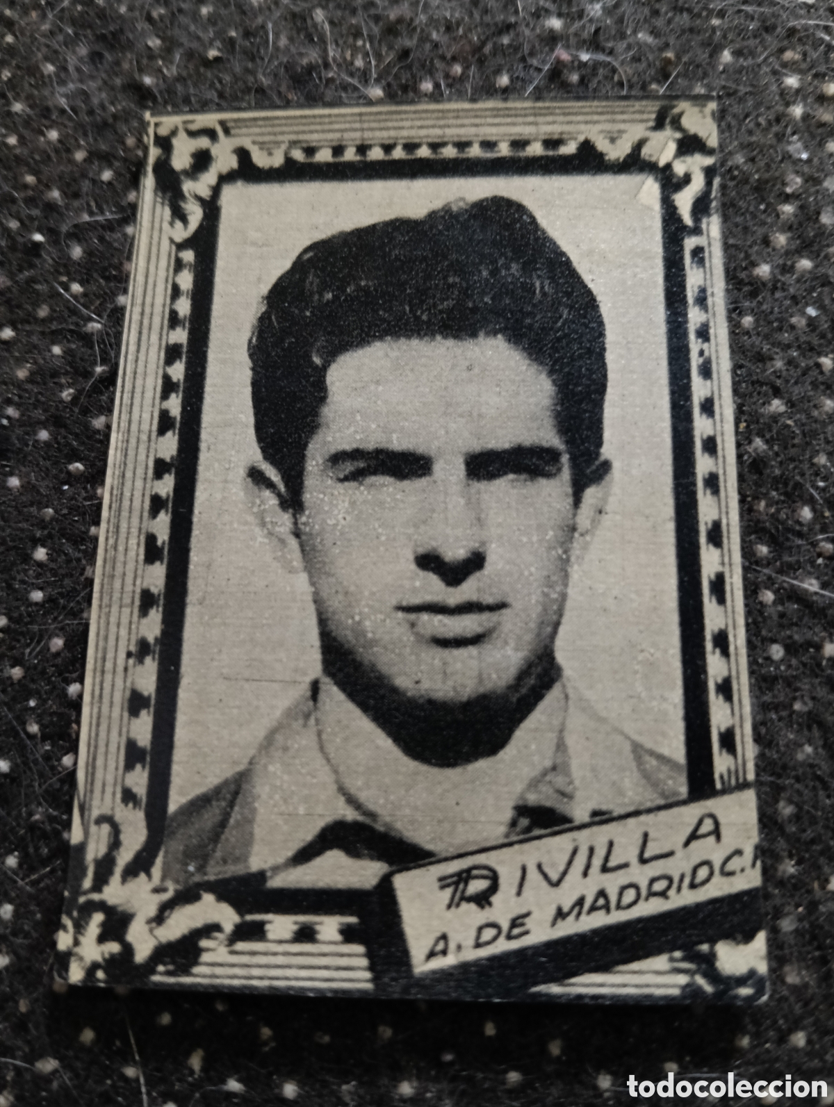 Cromos de f&uacute;tbol: RIVILLA - ATL&Eacute;TICO DE MADRID - CROMO LIGA 1959 1960 - ALBUM FHER DISGRA, sin pegar, en muy buen esta
