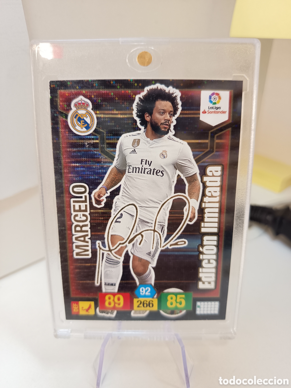 Cromos de f&uacute;tbol: ADRENALYN XL LIGA FIRMADA 2018 2019 18 19 MARCELO