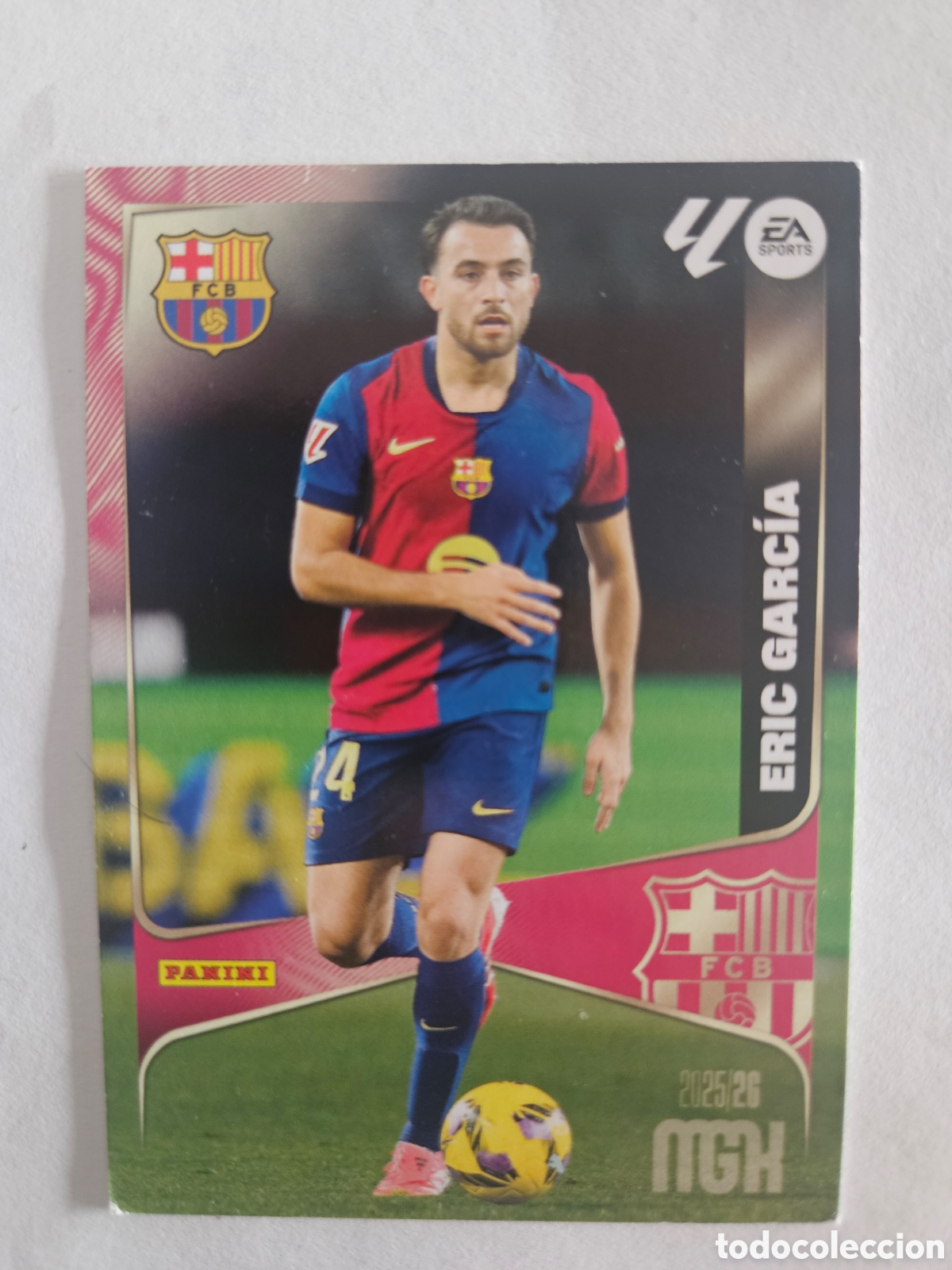 Cromos de f&uacute;tbol: Barcelona 80 ERIC GARC&Iacute;A Megacracks MGK 2025-26