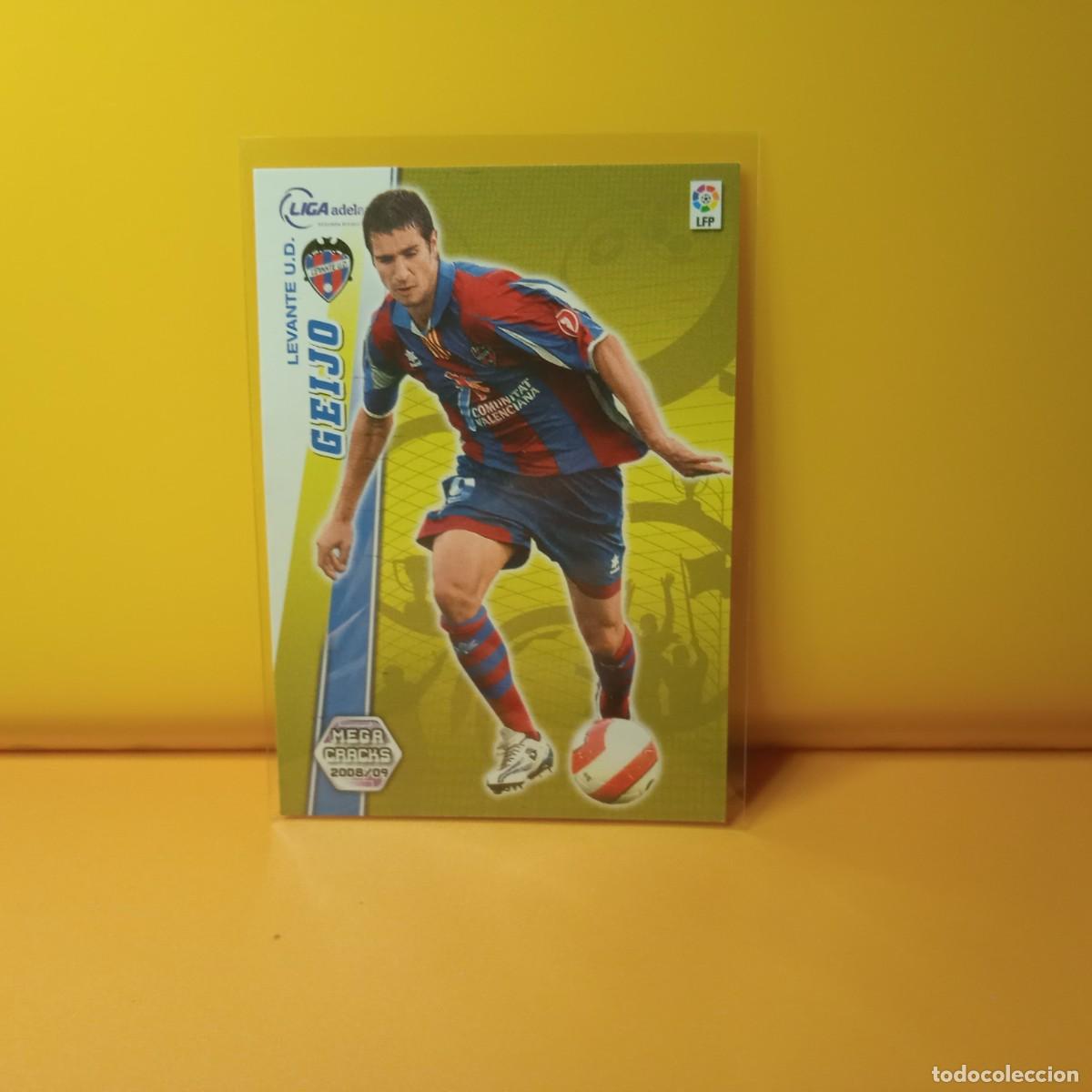Cromos de f&uacute;tbol: MEGACRACKS 2008 2009 08 09 LIGA ADELANTE LEVANGTE U.D GEIJO 430