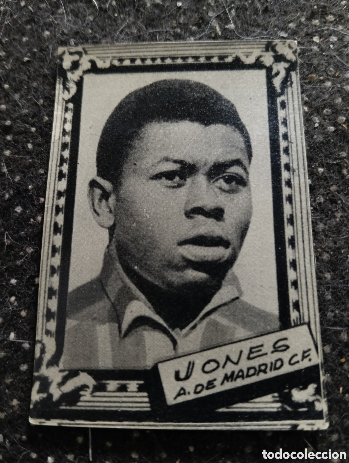 Cromos de f&uacute;tbol: JONES - ATL&Eacute;TICO DE MADRID - CROMO LIGA 1959 1960 - ALBUM FHER DISGRA, sin pegar, en muy buen estado