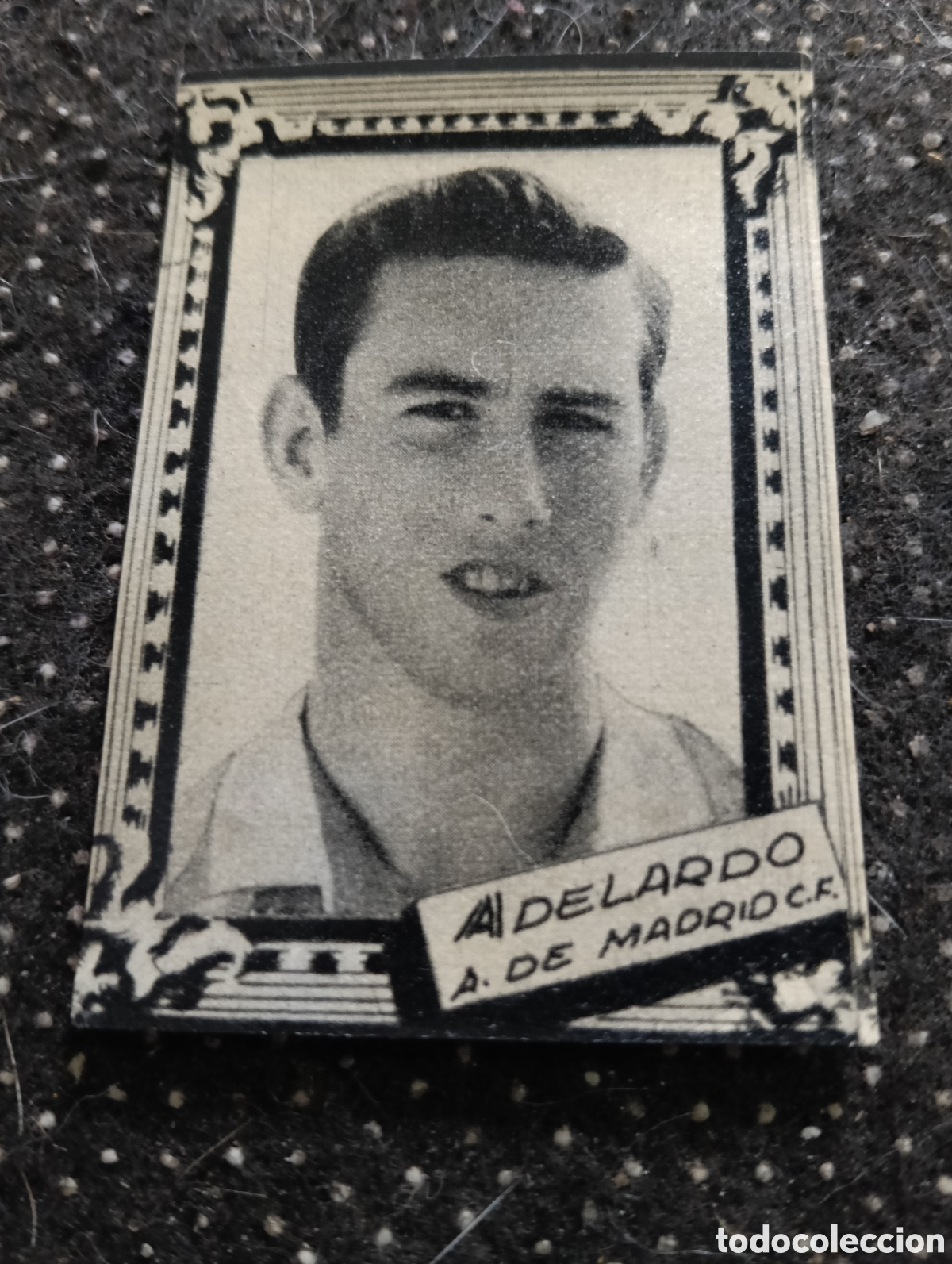 Cromos de f&uacute;tbol: ADELARDO - ATL&Eacute;TICO DE MADRID - CROMO LIGA 1959 1960 - ALBUM FHER DISGRA, sin pegar, en muy buen est