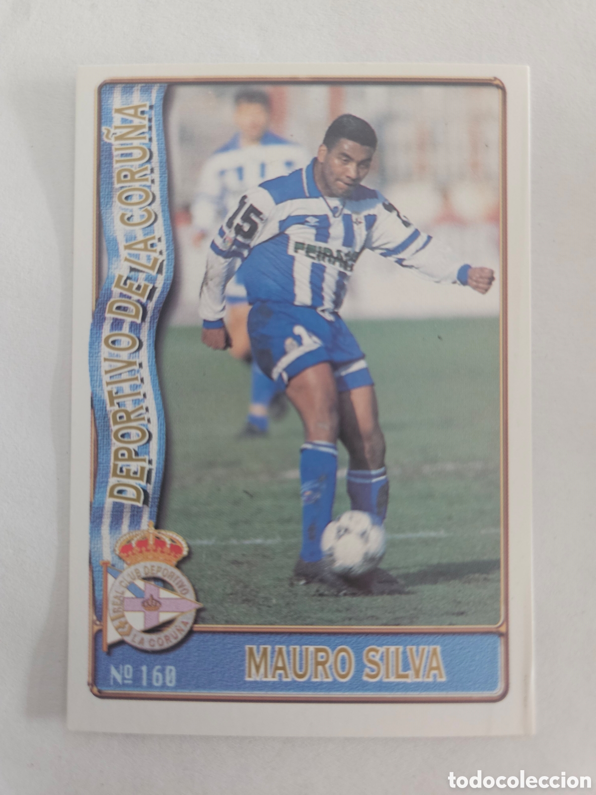 Cromos de f&uacute;tbol: 1996-1997 - 160 MAURO SILVA - DEPORTIVO DE LA CORU&Ntilde;A - MUNDICROMO