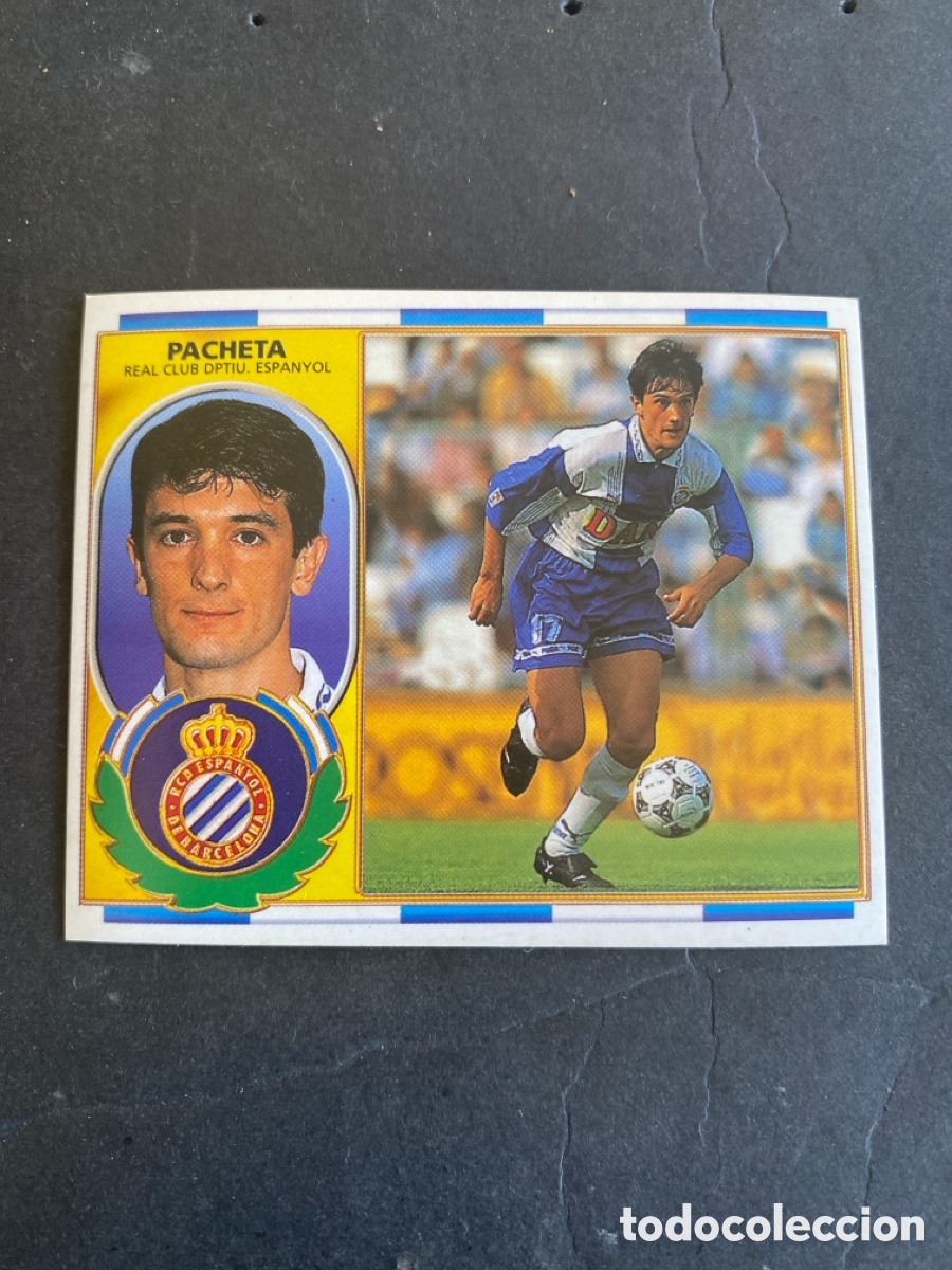 Cromos de f&uacute;tbol: Cromo liga 96/97 RCD Espanyol nunca pegado