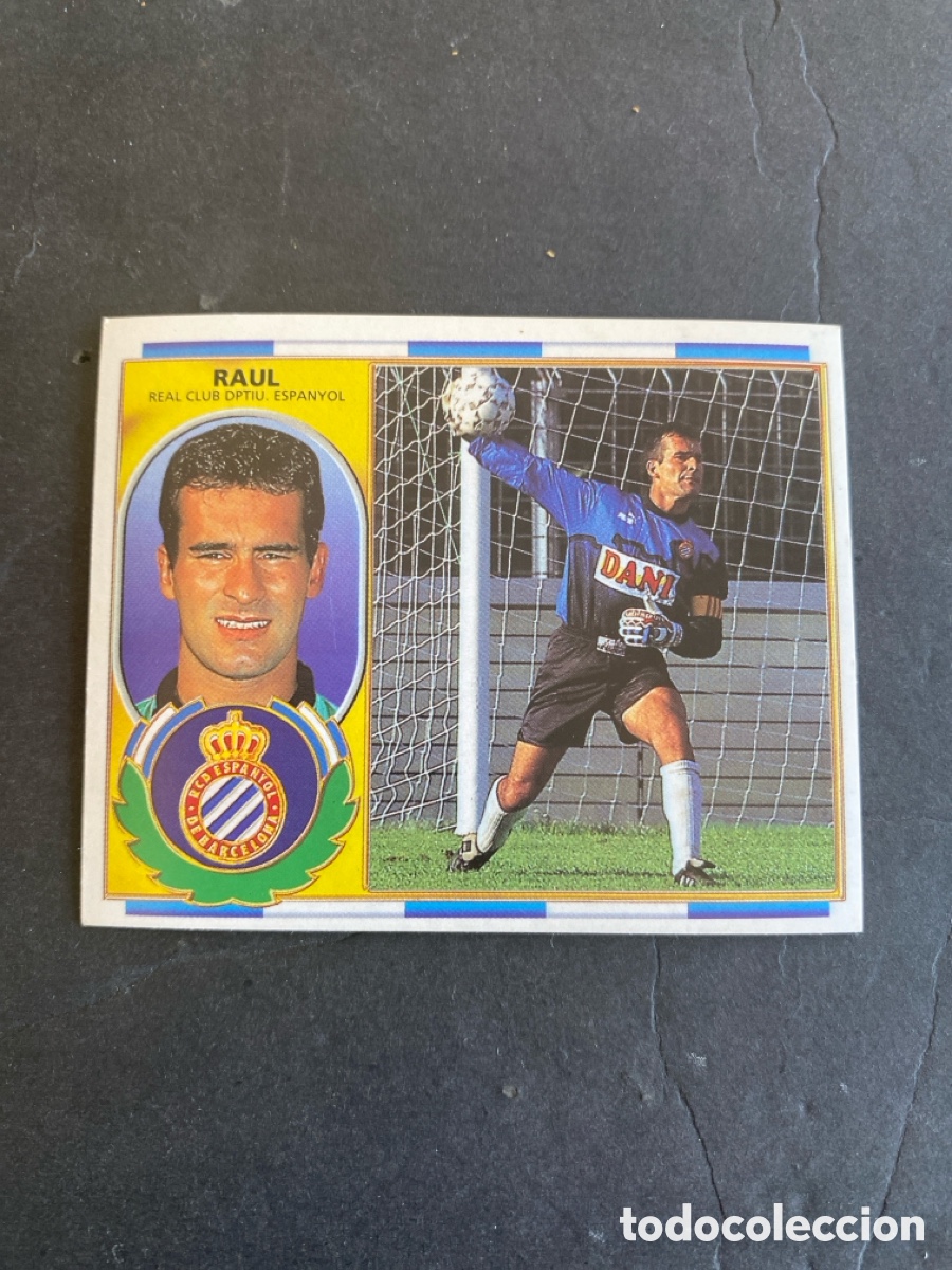 Cromos de f&uacute;tbol: Cromo liga 96/97 RCD Espanyol nunca pegado