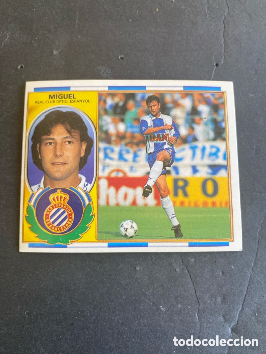 Cromos de f&uacute;tbol: Cromo liga 96/97 RCD Espanyol nunca pegado