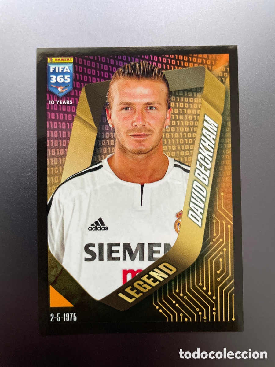 Cromos de Futebol: Beckham 23 Panini FIFA 365 10 Years 2025 Real Madrid