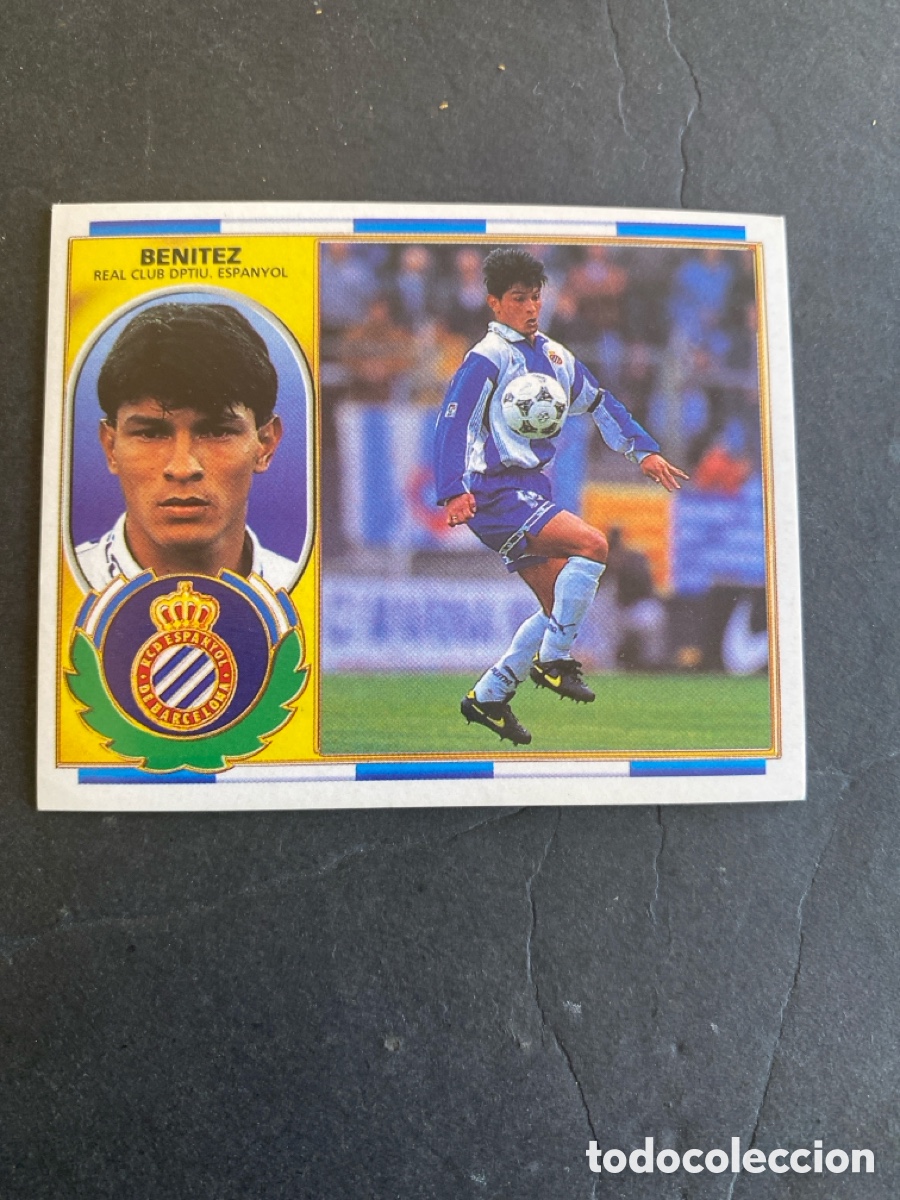 Cromos de f&uacute;tbol: Cromo liga 96/97 RCD Espanyol nunca pegado