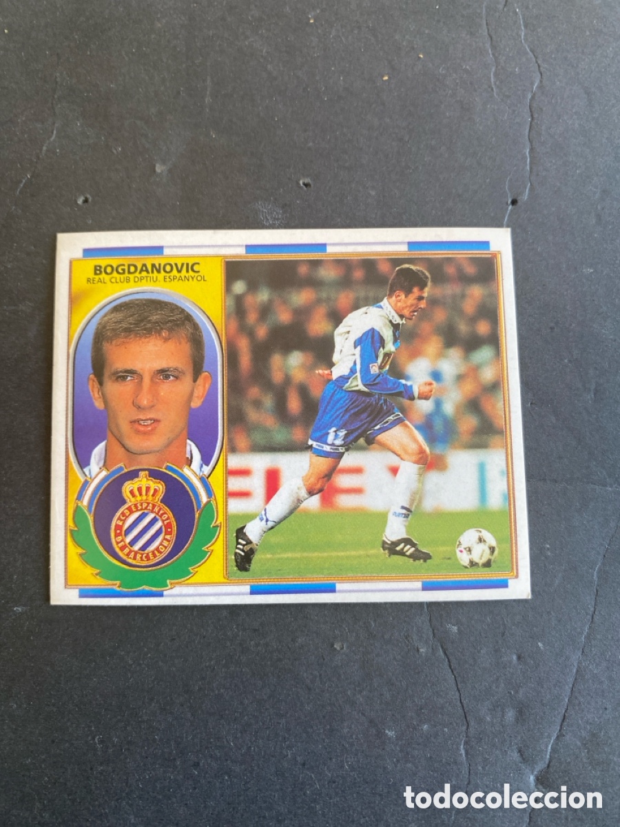 Cromos de f&uacute;tbol: Cromo liga 96/97 RCD Espanyol nunca pegado
