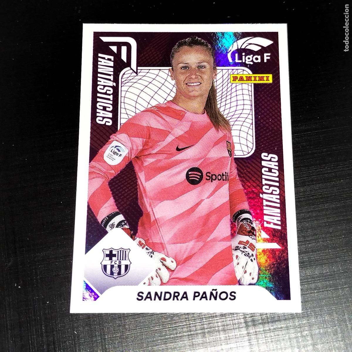 Cromos de f&uacute;tbol: N&ordm; 366 SANDRA PA&Ntilde;OS FANTASTICAS FC BARCELONA CROMOS LIGA F FEMENINA PANINI 2023 2024 23 24