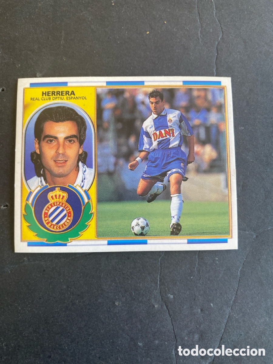 Cromos de f&uacute;tbol: Cromo liga 96/97 RCD Espanyol nunca pegado