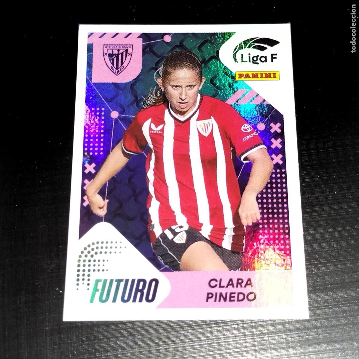 Cromos de f&uacute;tbol: N&ordm; 368 CLARA PINEDO FUTURO ATHLETIC BILBAO CROMOS LIGA F FEMENINA PANINI 2023 2024 23 24