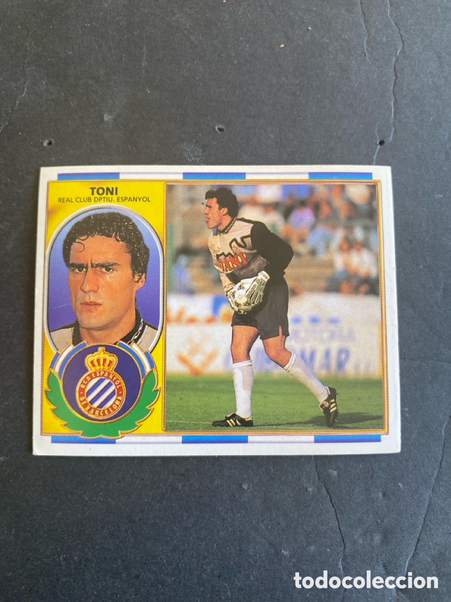 Cromos de f&uacute;tbol: Cromo liga 96/97 RCD Espanyol nunca pegado