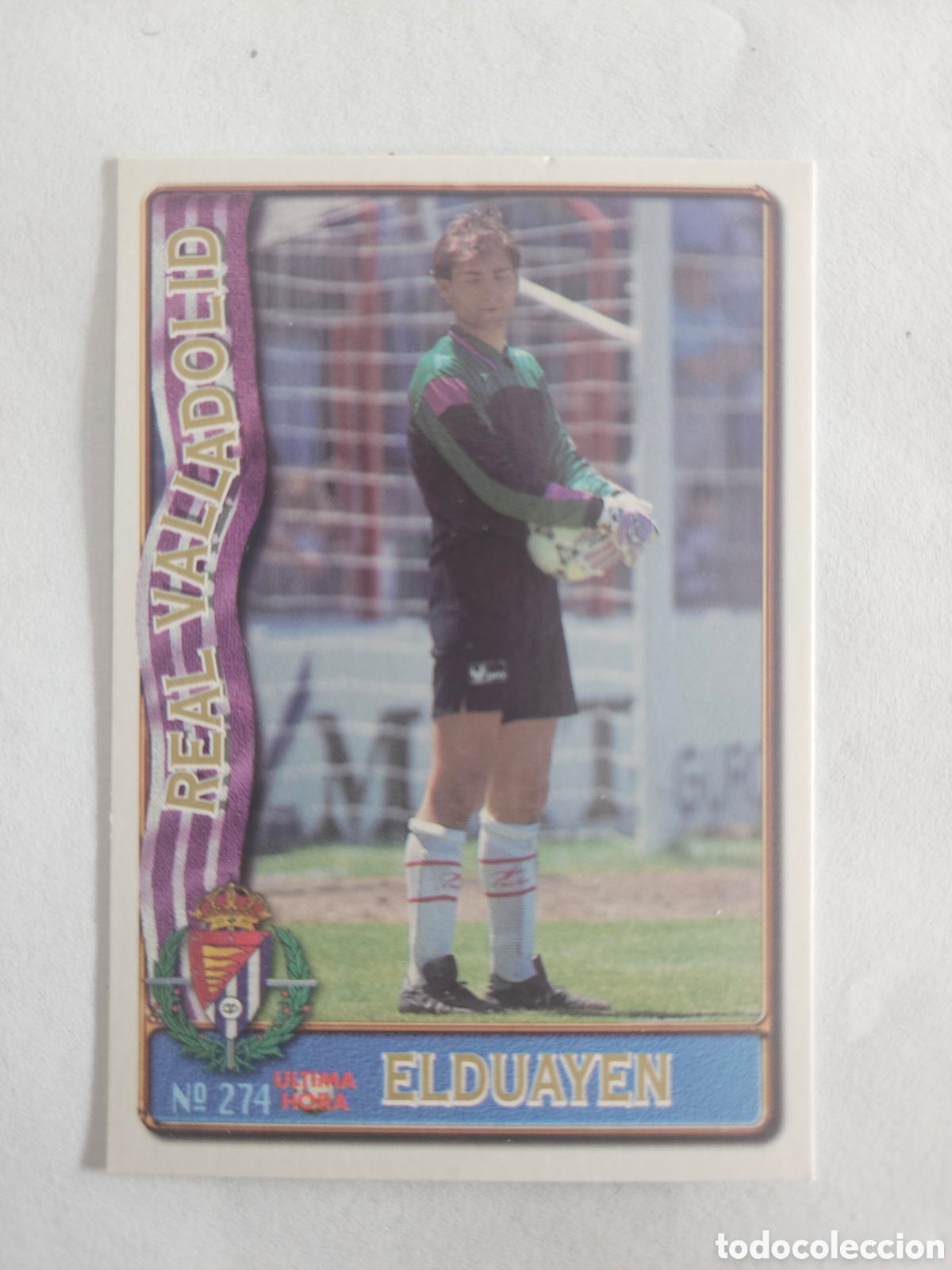 Cromos de f&uacute;tbol: Mundicromo fichas Liga 1996 1997 96 97 Elduayen ultima hora n&deg; 274 Valladolid