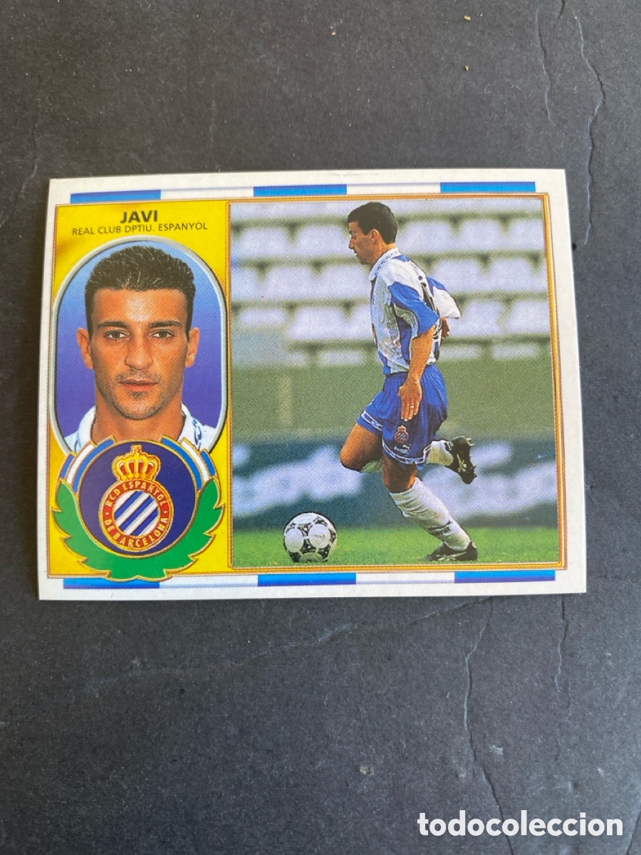 Cromos de f&uacute;tbol: Cromo liga 96/97 RCD Espanyol nunca pegado
