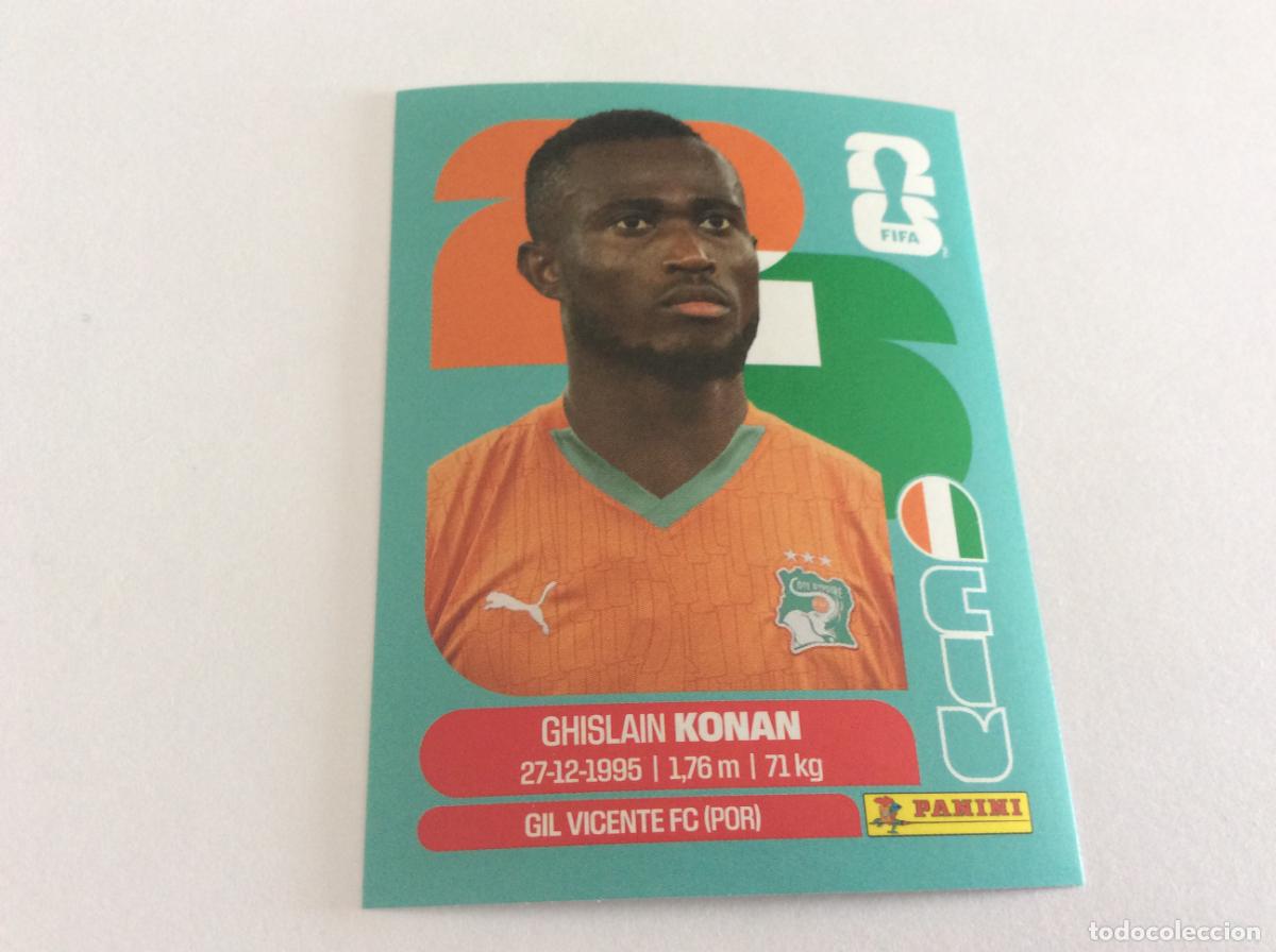 Cromos de f&uacute;tbol: CIV3 CIV 3 Ghislain Konan Costa de Marfil Sticker Cromo FIFA World Cup 2026 26 Panini Mundial