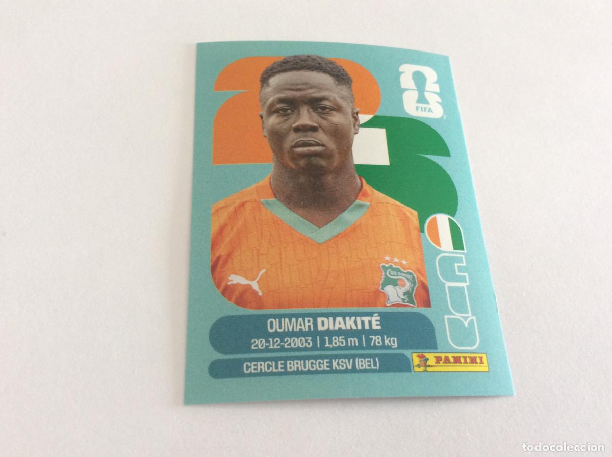 Cromos de f&uacute;tbol: CIV20 civ 20 Oumar Diakite Costa de Marfil Sticker Cromo FIFA World Cup 2026 26 Panini Mundial
