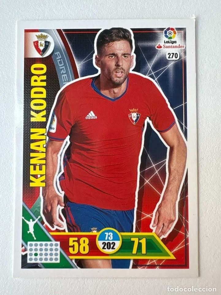 Cromos de f&uacute;tbol: Carta Kenan Kodro Osasuna 270 Adrenalyn 2016-17
