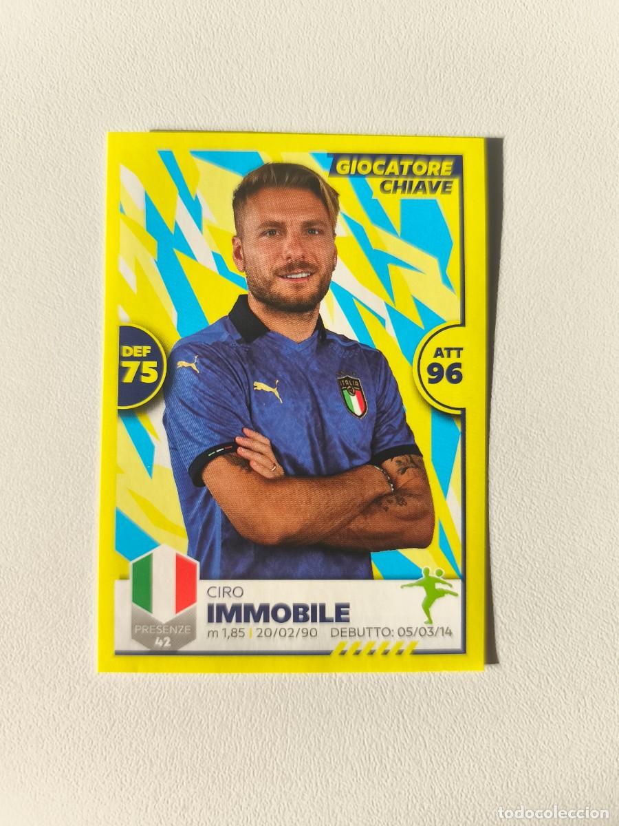 Cromos de f&uacute;tbol: UNICI PANINI 2021 CIRO IMMOBILE 65 CJU