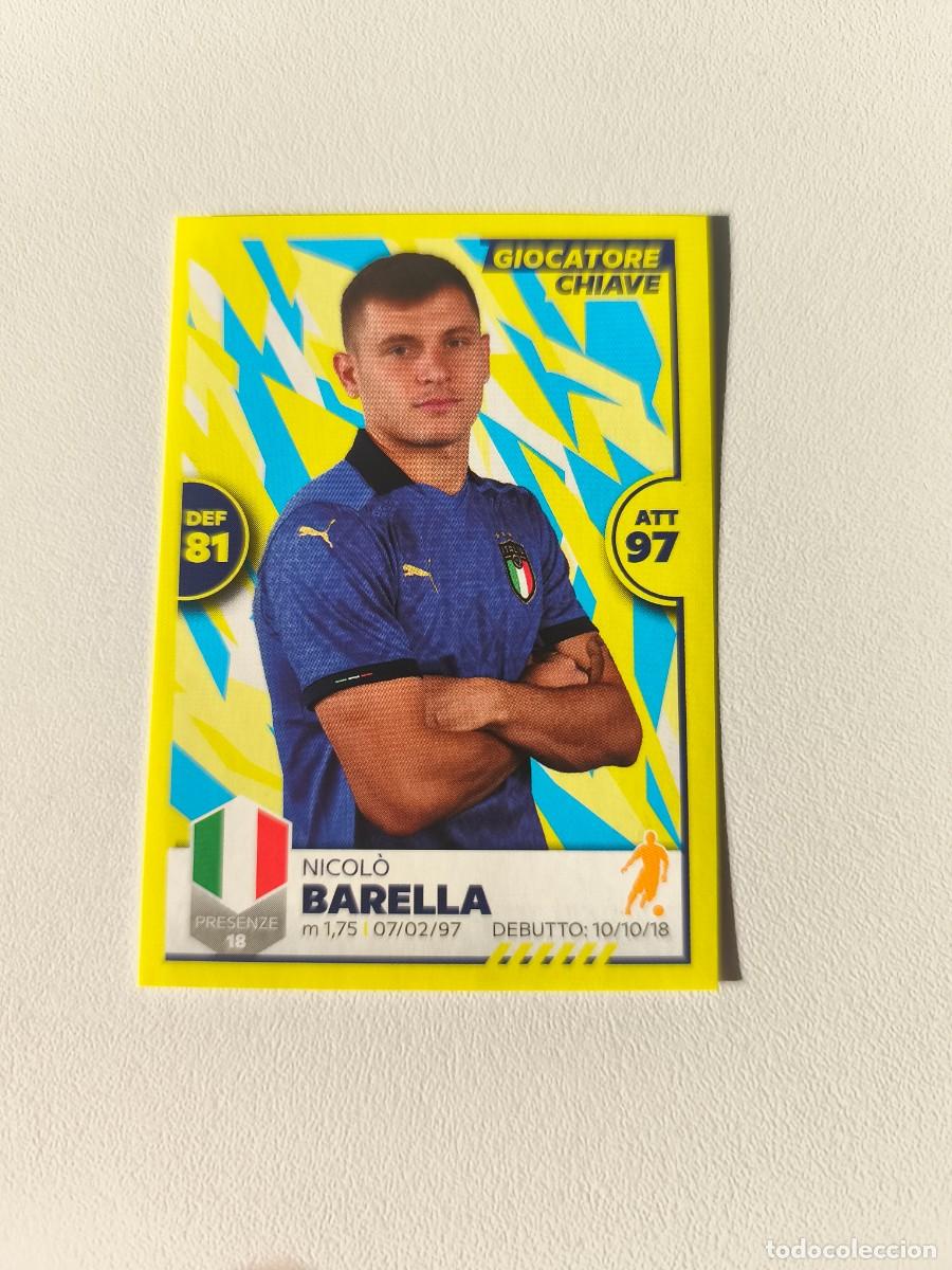 Cromos de f&uacute;tbol: UNICI PANINI 2021 BARELLA 65 CJU