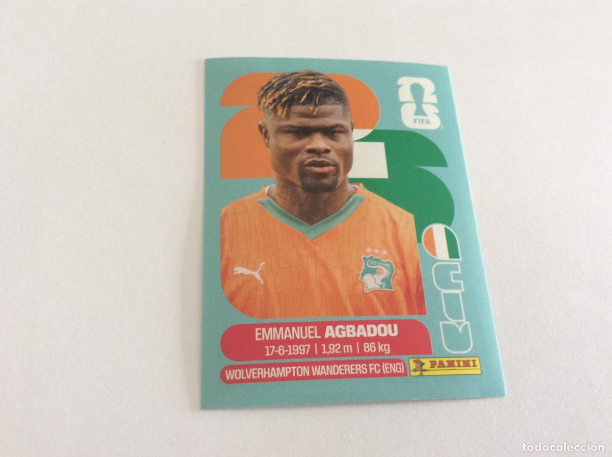 Cromos de f&uacute;tbol: CIV8 CIV 8 Emmanuel Agbadou Costa de Marfil Sticker Cromo FIFA World Cup 2026 26 Panini Mundial