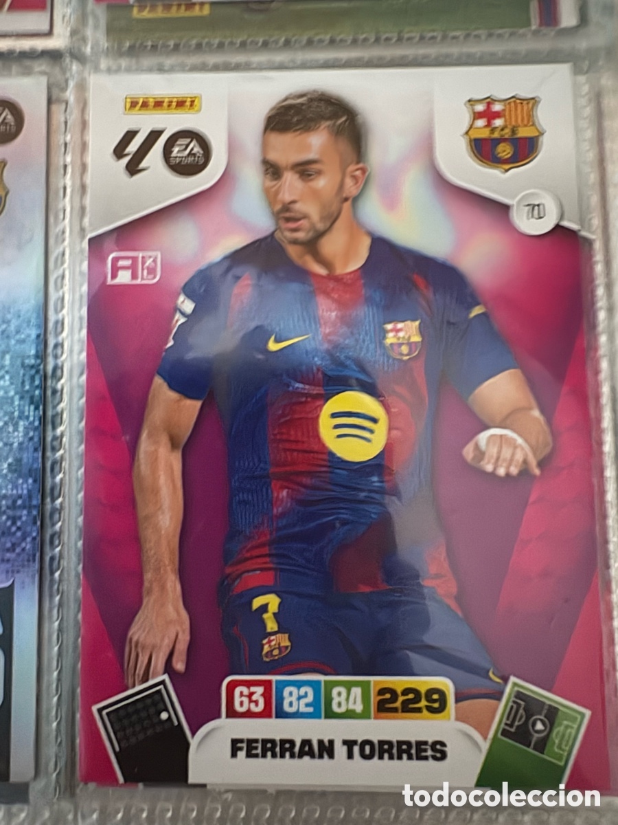 Cromos de f&uacute;tbol: 70 Ferr&aacute;n Torres, FC Barcelona, Panini Adrenalyn XL La Liga 2025 2026 25 26