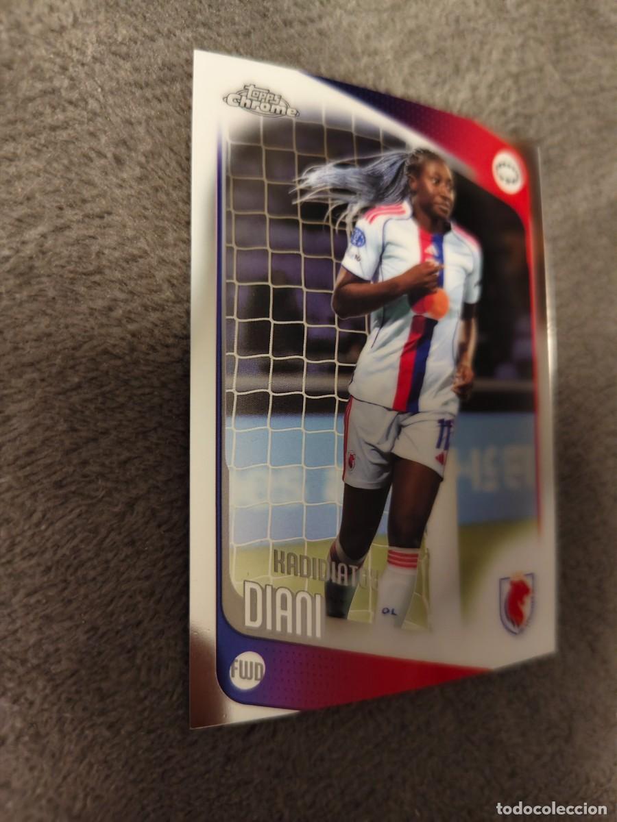 Cromos de f&uacute;tbol: 5 UWCL 25 26 CHROME KADIDIATOU DIANI BASE WOMEN CHAMPIONS LEAGUE TOPPS 2025 2026 AAE