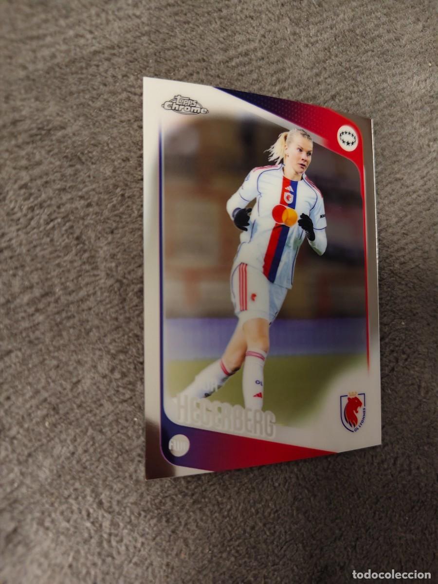 Cromos de f&uacute;tbol: 8 UWCL 25 26 CHROME ADA HEGERBERG BASE WOMEN CHAMPIONS LEAGUE TOPPS 2025 2026 AAE