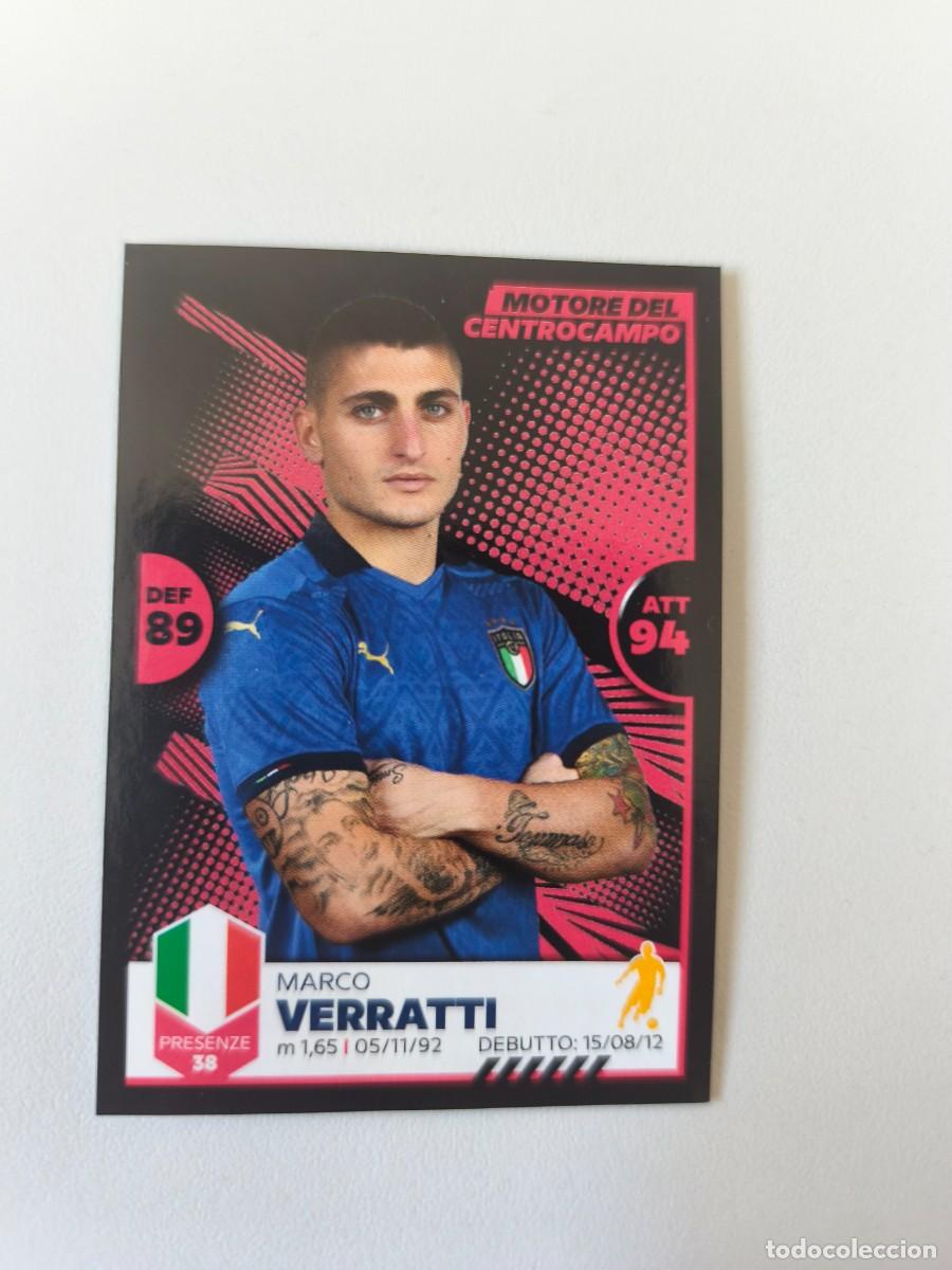 Cromos de f&uacute;tbol: UNICI PANINI 2021 VERRATTI 55 CJU